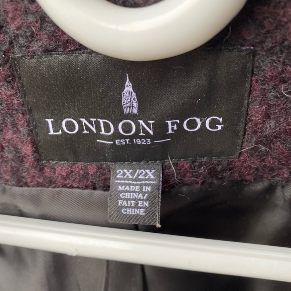 Plus Size London Fog Coat - Picture 3 of 3